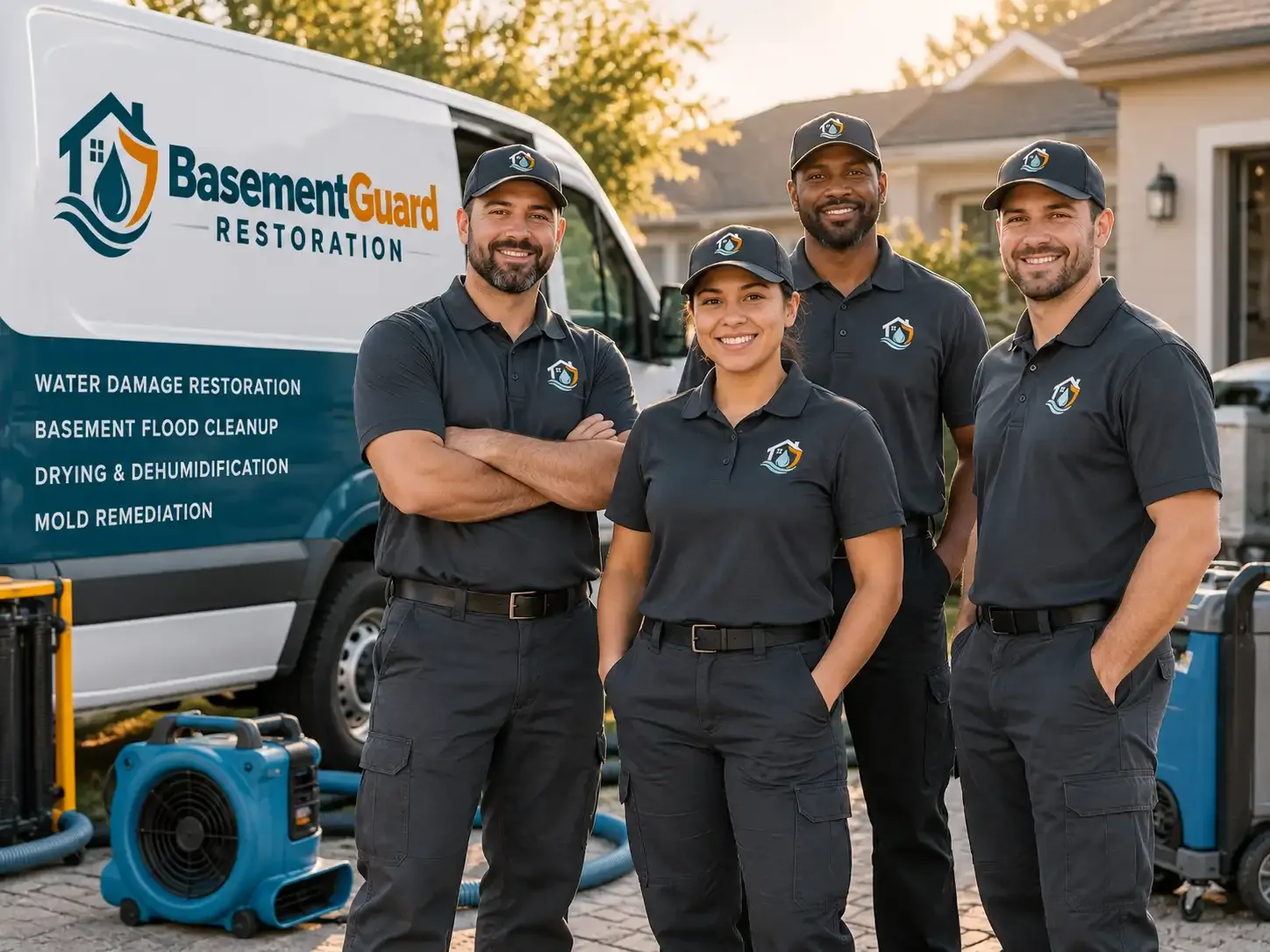 Basement Water Damage Restoration company in Mullinville, KS